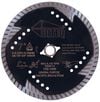 Diteq B-22 Firehawk III 7 Inch Premium Turbo Rim Diamond Blade for Concrete and Masonry, small image number 1