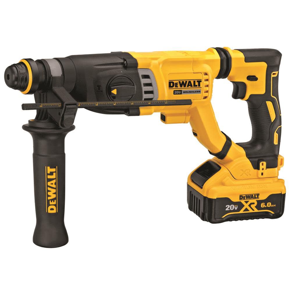 DEWALT 20V MAX XR Brushless 1-1/8In SDS Plus D-Handle Rotary Hammer Kit – DCH263R2