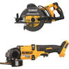 DEWALT 60V MAX 7-1/4 Inch Cordless Saw & 4-1/2 Inch - 6 Inch Grinder Bundle, small image number 1