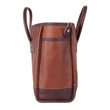 Duluth Pack Bison Leather Outfitter Bag Brown Trim