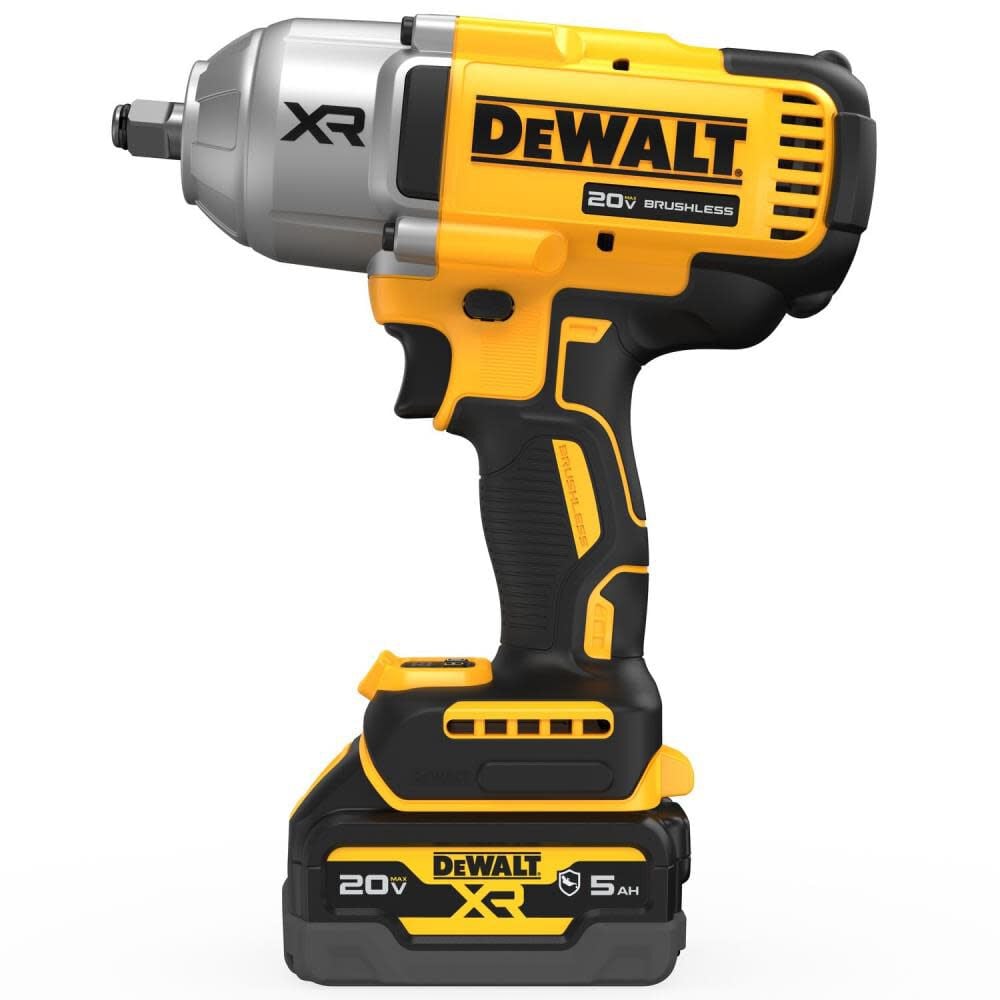 DEWALT 20V MAX XR 1/2in High Torque Impact Wrench with Hog Ring Anvil Kit, large image number 2