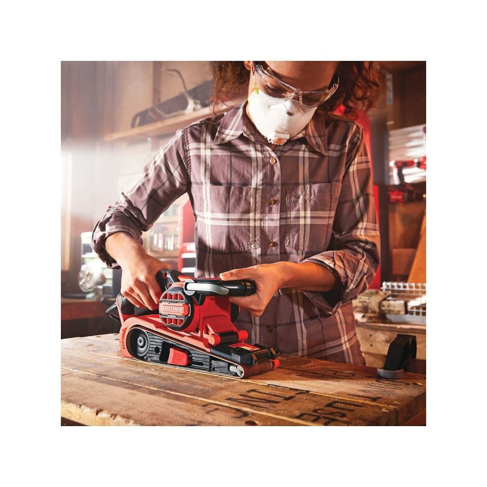 CRAFTSMAN 7 Amp 3 Inch x 21 Inch Electric Belt Sander, large image number 8