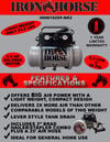 Iron Horse 2 Gallon 1HP Hot Dog Air Compressor with Accessory Kit, small image number 4