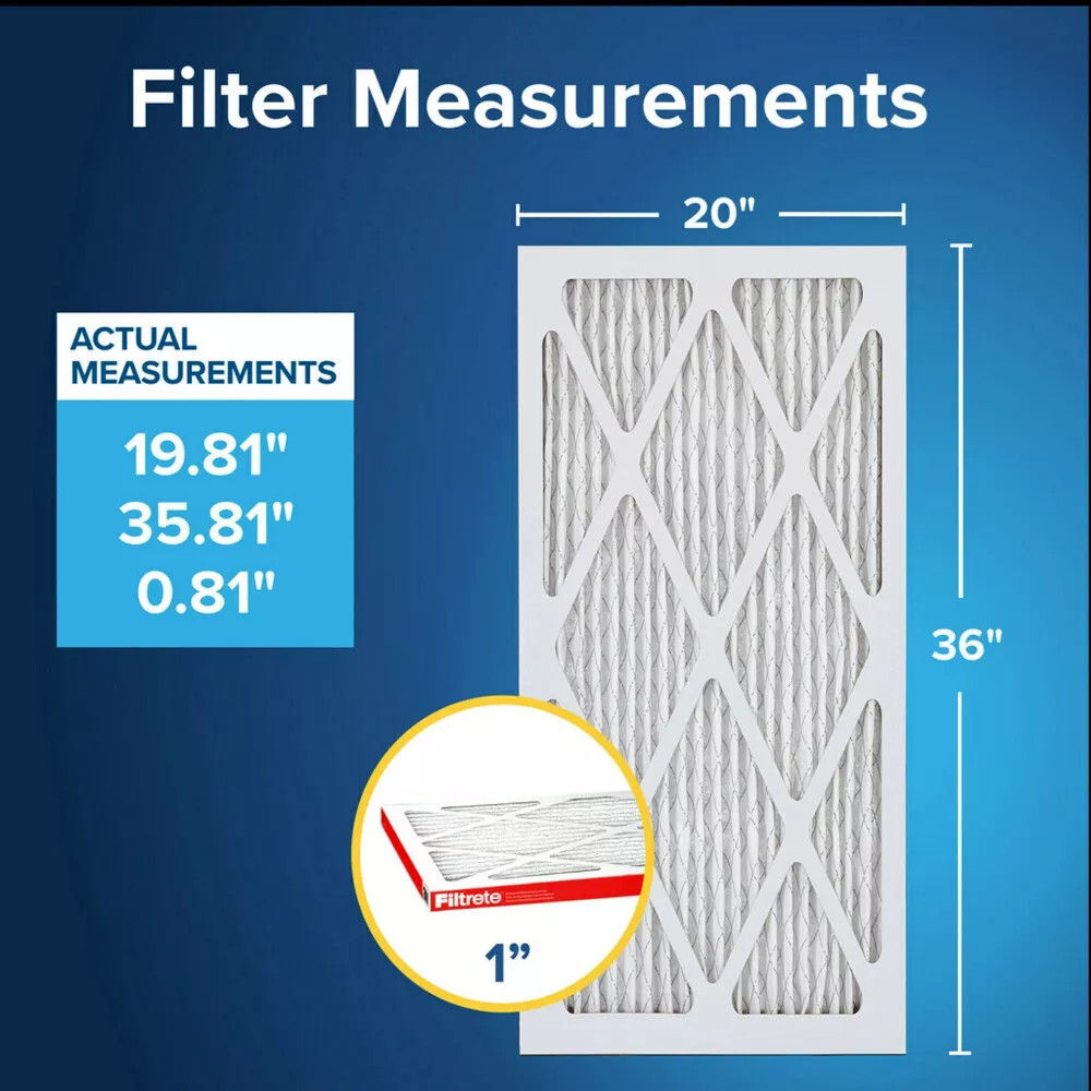 3M Filtrete 20 x 36 x 1-Inch 1000 MPR MERV 11 Allergen Defense Furnace Air Filter, large image number 2