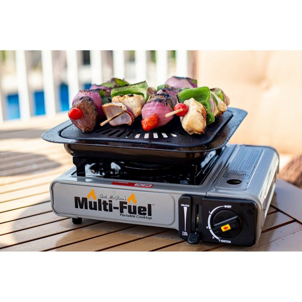 Cancooker Black Portable Conversion Grill, large image number 4