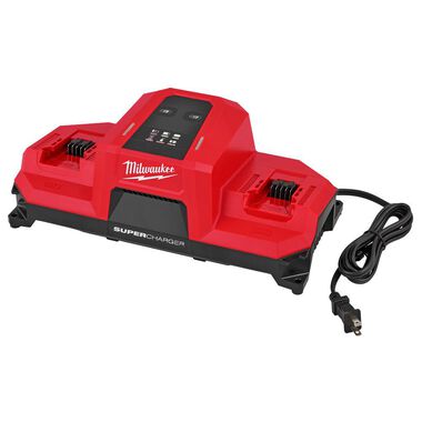 Milwaukee M18 Dual Bay Simultaneous Super Charger with 4 Point Mounting