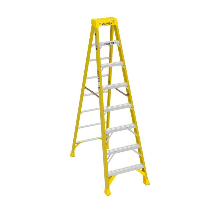 Werner 8 Ft. Type IAA Fiberglass Step Ladder