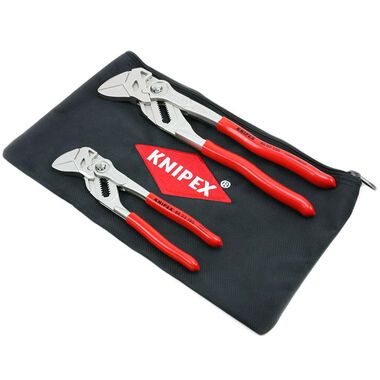 Knipex Pliers Wrench Set with Keeper Pouch 2pc 9K 00 80 109 US - Acme Tools