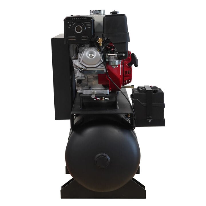 EMAX 26 CFM 30 Gallon Horizontal Air Compressor with 13HP Honda Gas Engine, large image number 3