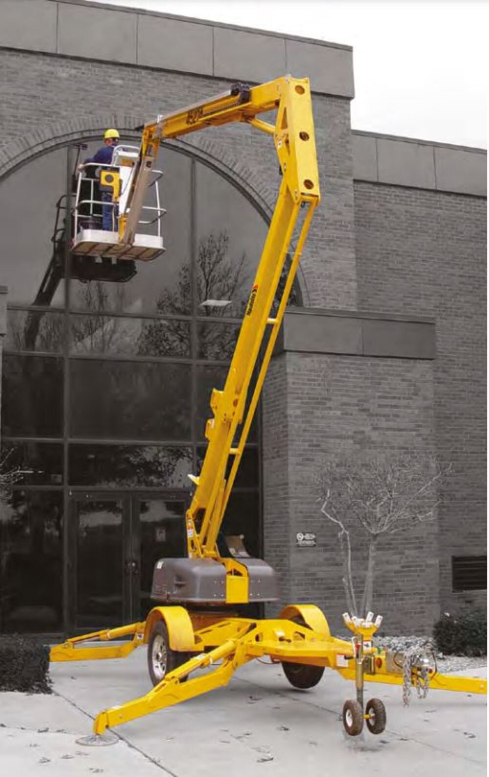 Haulotte 3522A Tow Behind Articulated Boom Lift 35