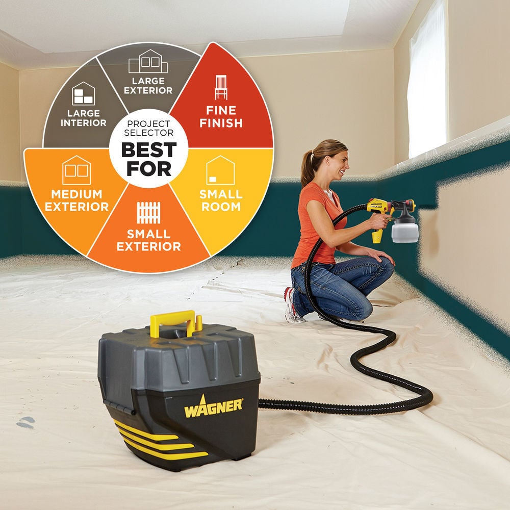 Wagner FLEXiO 5000 Indoor & Outdoor Portable Paint System, large image number 2