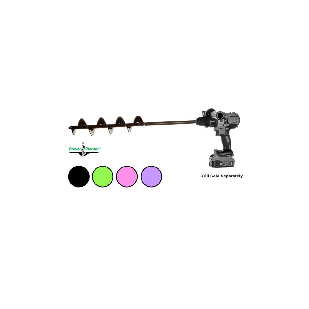 Power Planter 3 Inch x 30 Inch Steel Extended Bulb Auger with HD Tip, large image number 4