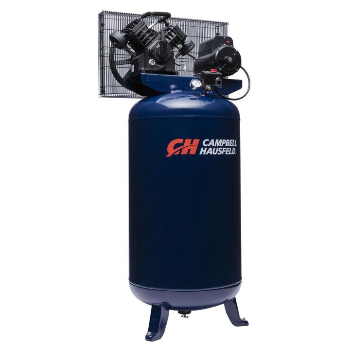 Campbell Hausfeld 80 Gallon 5 HP 16.1 CFM Vertical Stationary Air Compressor, large image number 1