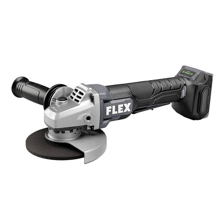 FLEX Promotional 24V 5-In. Variable Speed Angle Grinder With Paddle Switch (Bare Tool)