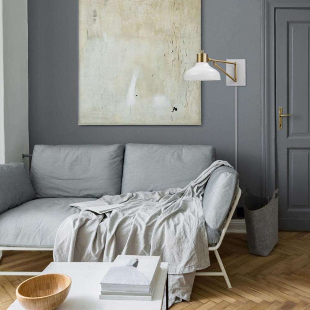 Globe Electric Berkeley Wall Sconce Polished Brass 60W 1 Light, large image number 7