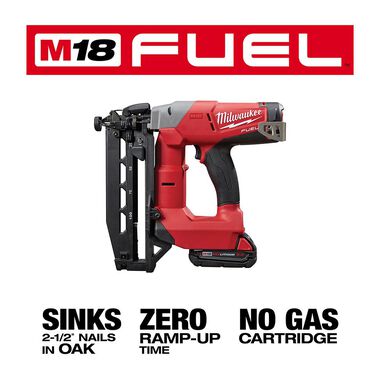 Milwaukee nail sale gun 16 gauge