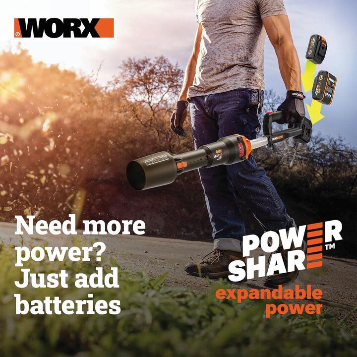 Worx PowerShare Pro 20V 8Ah Lithium Ion Power Tool Battery Pack with Fuel Indicator, large image number 7