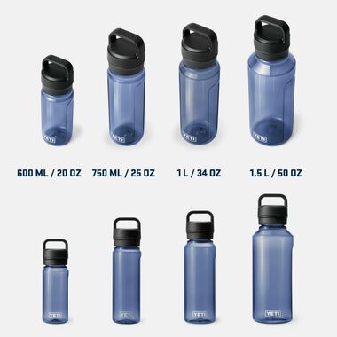 YETI Yonder 25 Oz / 750ml Bottle with Chug Cap- CLEAR - New