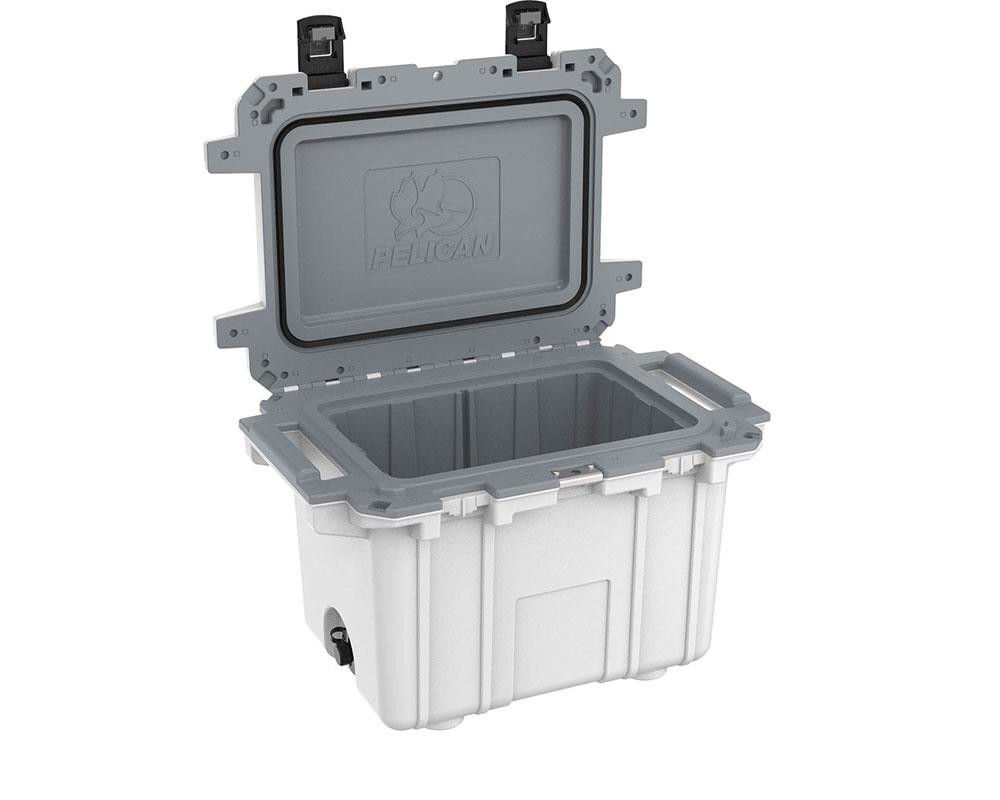 Pelican 50 Qt Elite Cooler - White/Gray, large image number 2