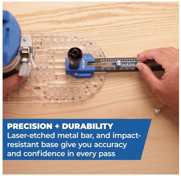 Kreg Trim Router Circle Guide, large image number 7