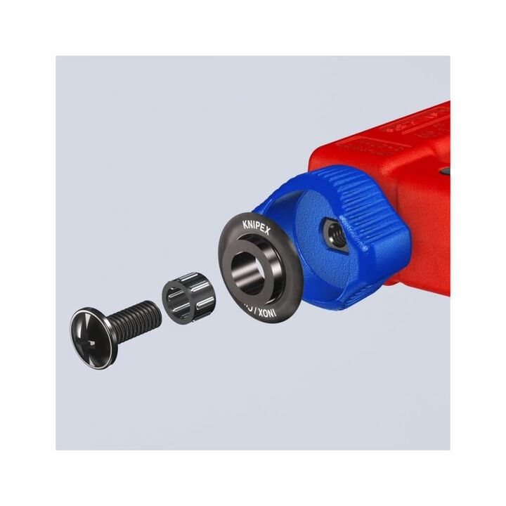 Knipex TubiX S 3 Inch Ball Bearing Steel/Zinc Pipe Cutter, large image number 6