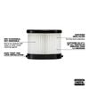 Milwaukee HEPA Dry Filter Kit (2-Pack) - M18 Compact Vacuum, small image number 3