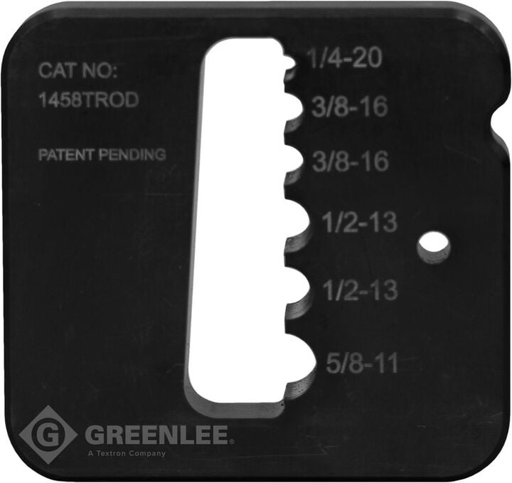 Greenlee Threaded Rod Dies for Shear 30T, 2 Pack