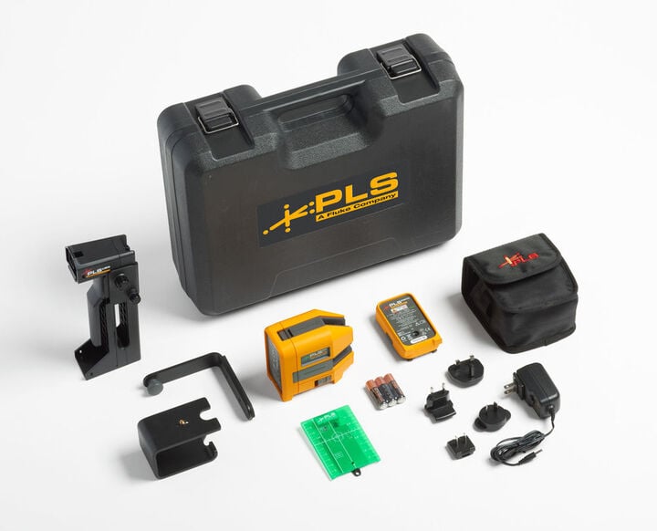 PLS Pacific Laser Cross Line and Point Green Laser Kit
