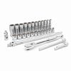 GEARWRENCH 29 Pc 3/8in Drive 12 Point Standard and Deep Metric Mechanics Tool Set, small image number 1