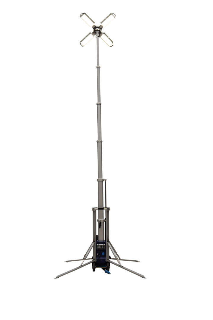 Makinex 100-305VAC 16 Ft 112000 Lumens Corded LED Sierra Light Tower