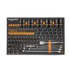 GEARWRENCH 247 Piece MEGAMOD Mechanics Tool Set in Modular Foam Trays With Storage Unit, small