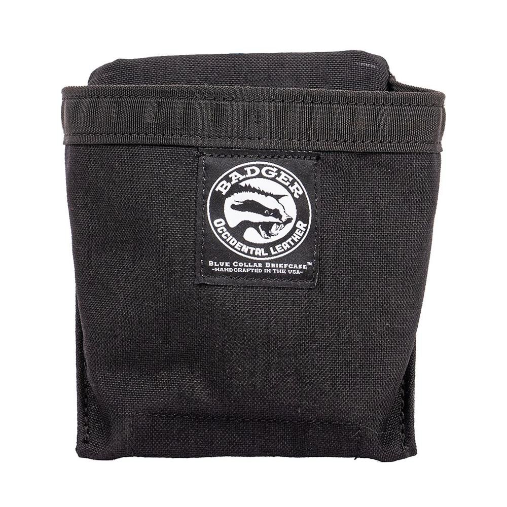 Badger Tool Belts Accessory Pouch, Black, large image number 1