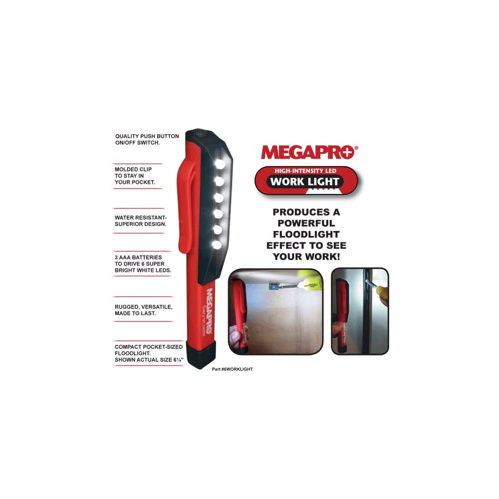 Megapro Holiday Pack 8in1 Driver and Worklight 6KITCHRISTMAS Acme