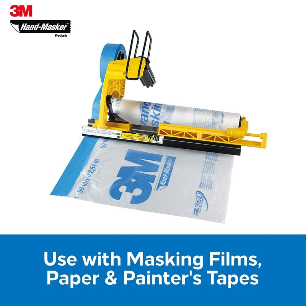 3M 90 Ft. x 6 Ft. M3000 PAK Pre-Assembled Masking Film Dispenser Kit, large image number 7