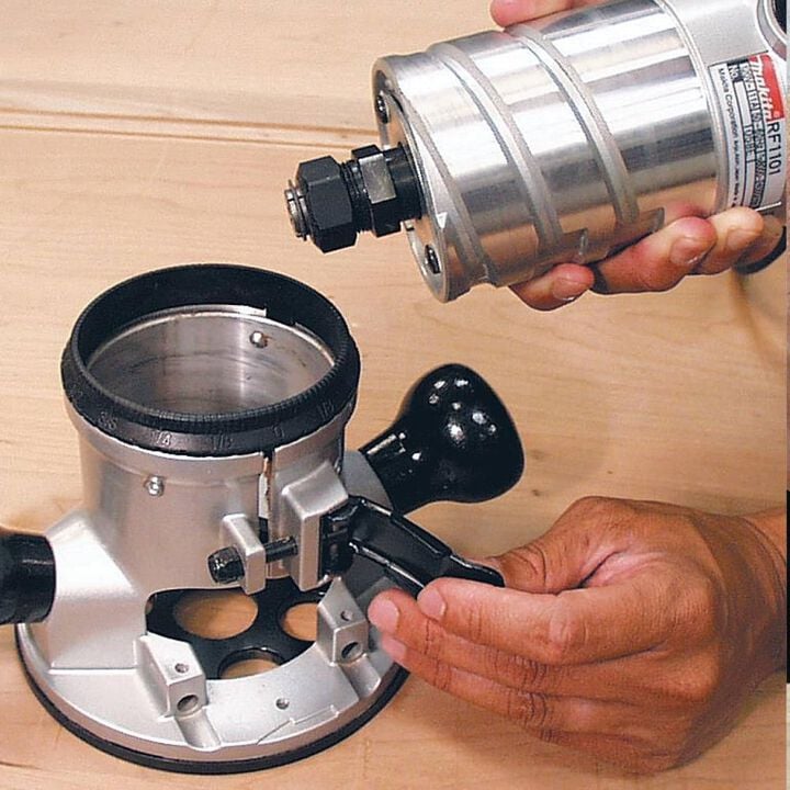 Makita 2-1/4 H.P. Industrial Router Kit, large image number 8