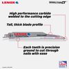 Lenox 9 Inch x 1 Inch Demolition CT Reciprocating Saw Blades 5 Pieces, small image number 2