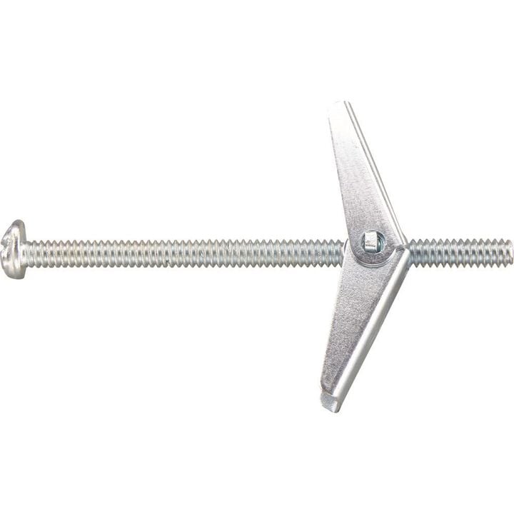 DEWALT 1/4 x 4 Inch Round Head Toggle Bolt Hollow-Wall Anchor 50 Pieces, large image number 0
