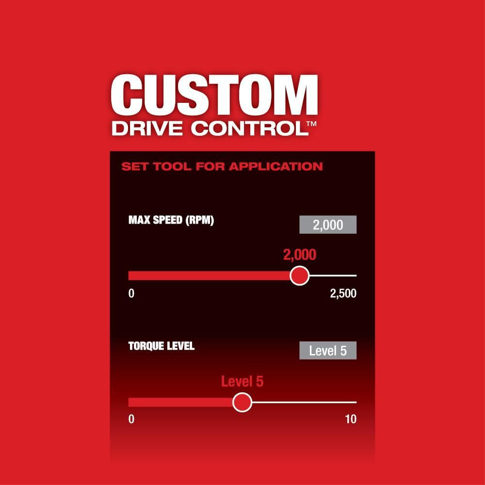 Milwaukee M18 FUEL 1/2 in. Compact Impact Wrench with Pin Detent with ONE-KEY (Bare Tool), large image number 6