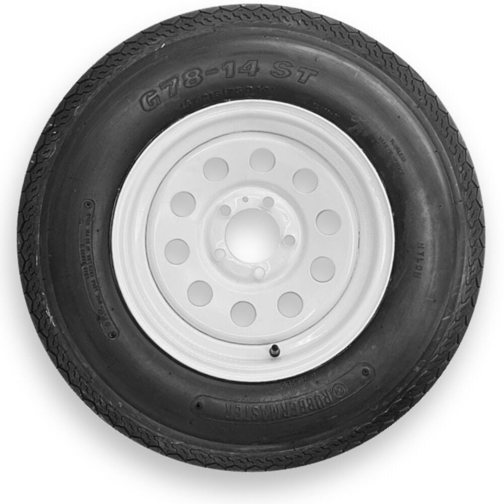 Rubbermaster Tire G78-14 6P TL & MTD 14 x 6 5 on 4.5 MODULAR – 599475