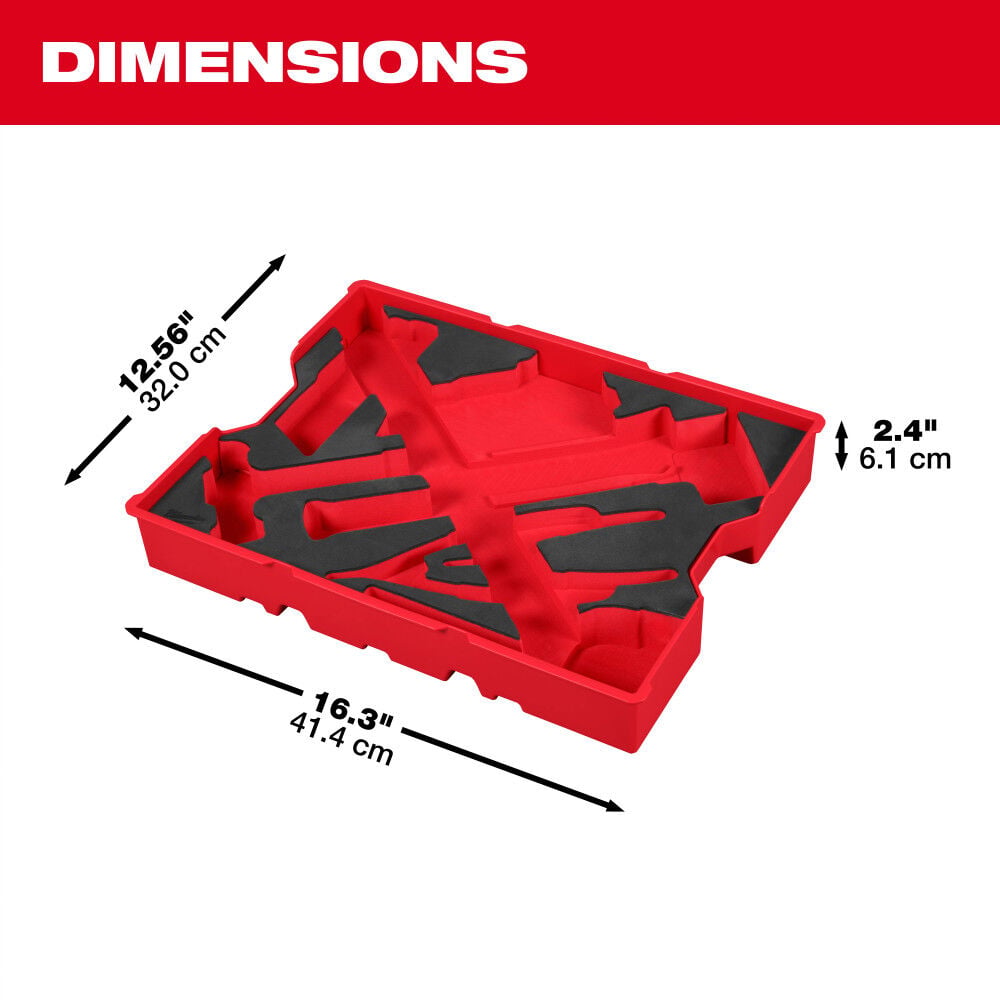 Milwaukee Hex Key and Hammer Set with Tray for PACKOUT Drawers, 28 Pieces, large image number 6