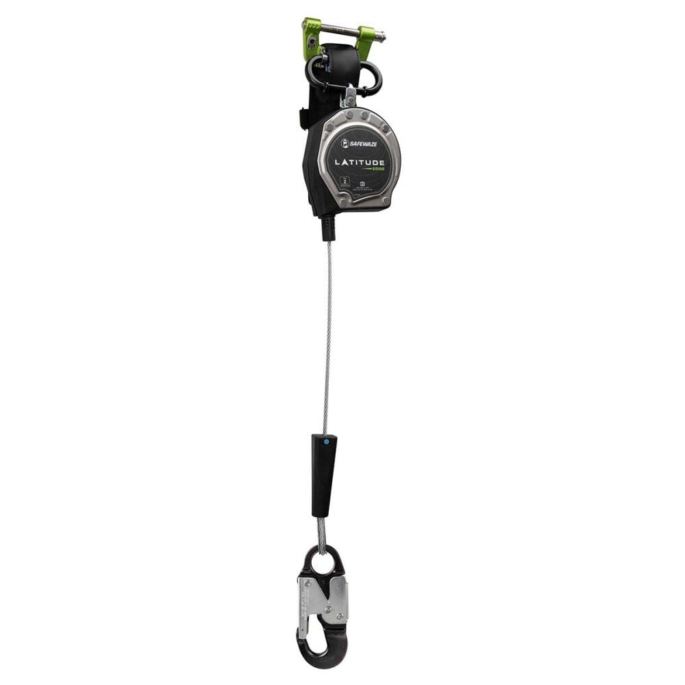 Safewaze Latitude Edge 8 Ft. Single Cable SRL-P: Alu Snap Hook, large image number 1