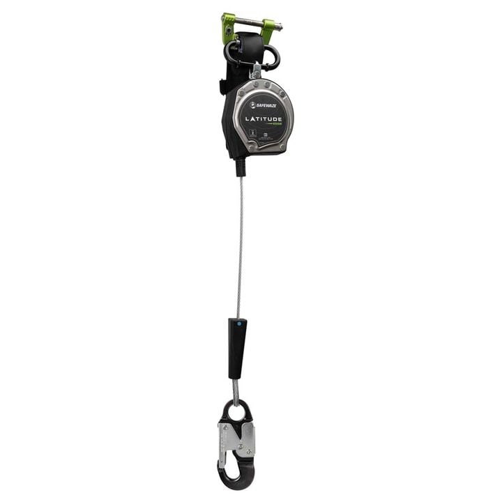 Safewaze Latitude Edge 8 Ft. Single Cable SRL-P: Alu Snap Hook, large image number 0