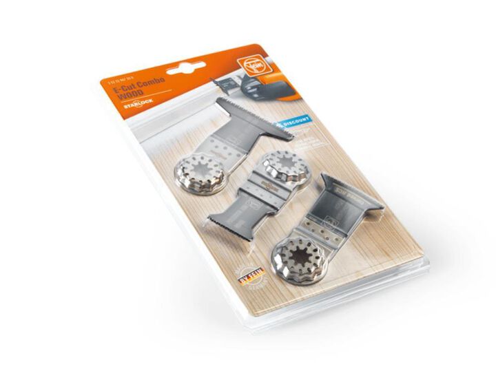 Fein E-Cut Combo Starlock Wood Oscillating Multi-Tool Blades
