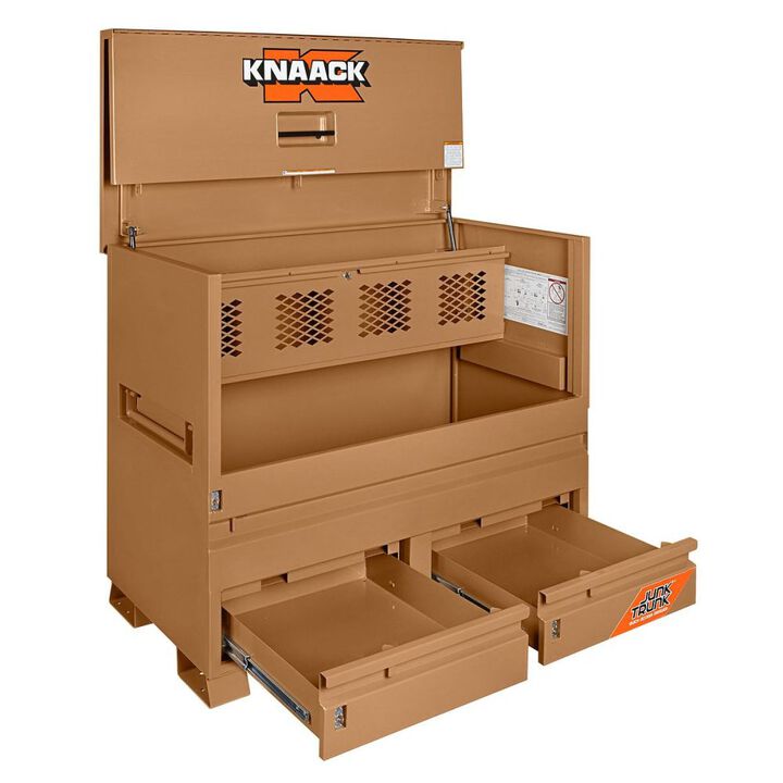Knaack Model 89-D 43.8 Cu-Ft. Tan Steel Piano Box with KL (Padlock)