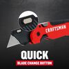 CRAFTSMAN Folding Utility Knife with 3 Blade Storage, small image number 3