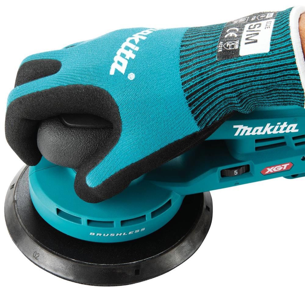 Makita 40V max XGT Brushless Cordless 6 Inch Random Orbit Sander (Bare Tool), large image number 9