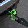 Bubba Rope 3/8 Inch NexGen PRO Gator-Jaw Synthetic Soft Shackle, Green and Black, small image number 2