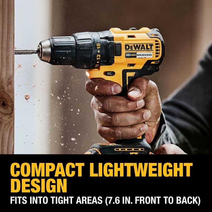 DEWALT 20V MAX Compact Brushless Drill Driver Kit & Rapid Load Accessory Set With Toughcase+ Bundle, large image number 4