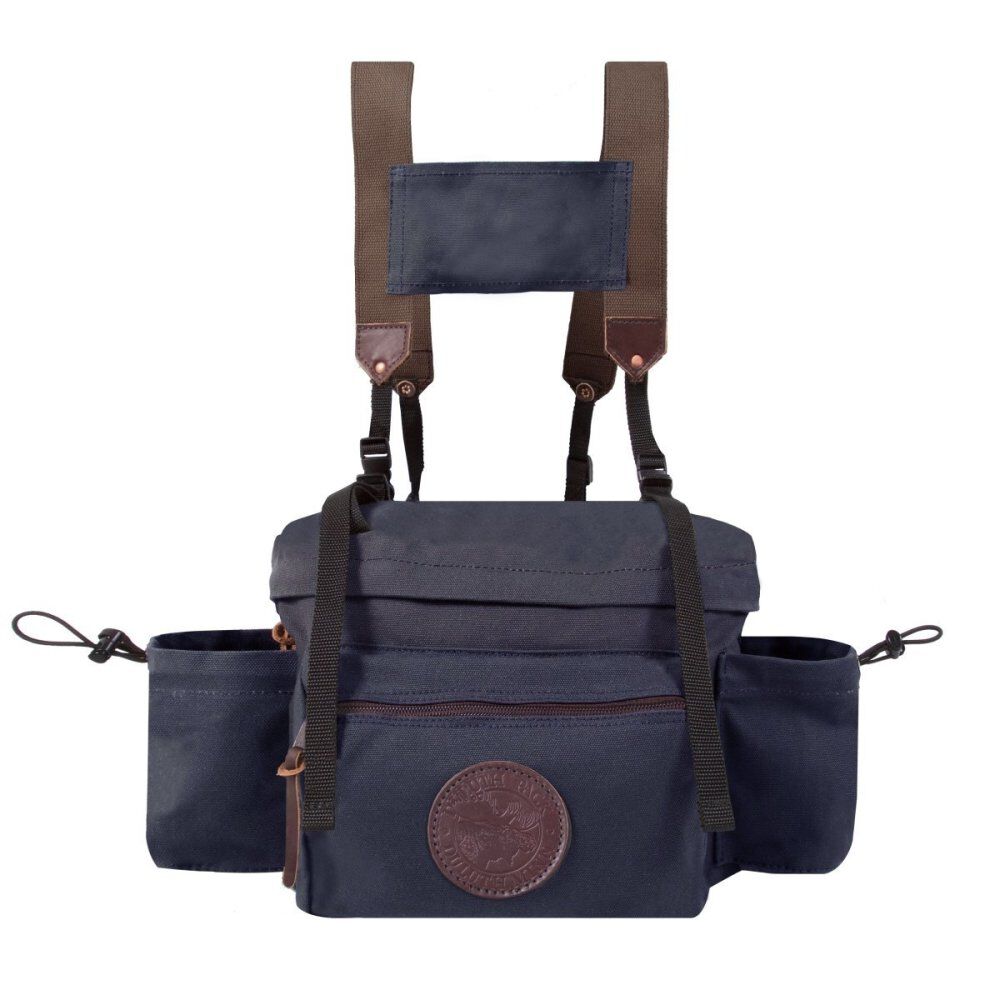 Duluth Pack 12 Liter Capacity Navy Canvas All Day Lumbar Pack – B-179-NVY