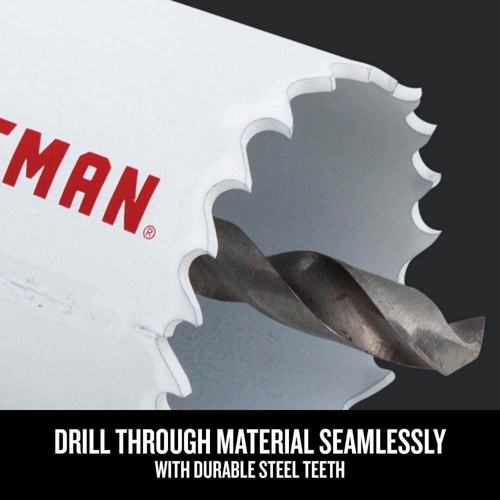 CRAFTSMAN 2-in Bi-Metal Hole Saw With Arbor, large image number 4